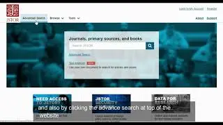 JSTOR OFFICIAL VIDEO | TAYLOR'S UNIVERSITY | DATABASE NAVIGATION | INFORMATION LITERACY