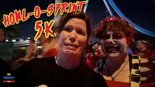 Running For My Life at Sea World's FIRST Ever Howl-O-Sprint 5K