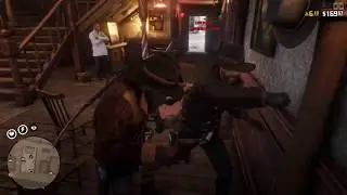 Red Dead Online "Causing Trouble In The Valentine Saloon"