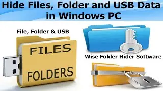 How to hide folder in pc and USB | how to hide files in computer | hide pin drive in PC | Hide files
