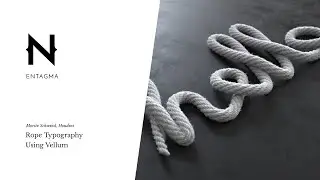 Rope Typography Using Houdini's Vellum & Octane Render