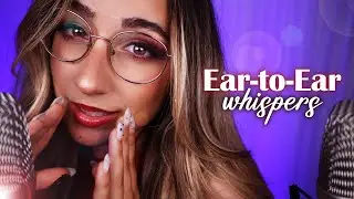 ASMR | Pure Ear-to-Ear Whispers to help you sleep ❤️