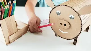 How To Make Automatic Pencil Sharpener Machine At Home