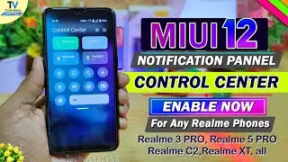 Install MIUI 12 Control Center in Any Realme All Devices | MIUI 12 Control Center in MIUI 11