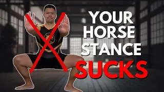 Do THIS to fix your horse stance