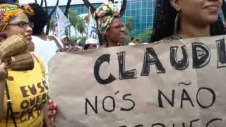 Marcha das Mulheres Negras 2015   Pretas batucando pelo bem viver