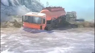 MUDRUNNER Spintires PS4 Offroad Challenge and Truck Rescue