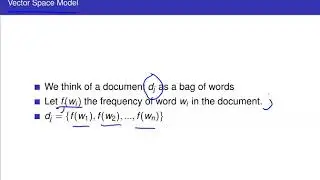 The basics of Document x Term matrix