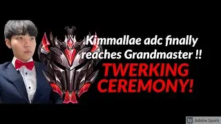 Kimmallae adc Finally reaches grandmaster 김말레 드디어 그마 도착하다!
