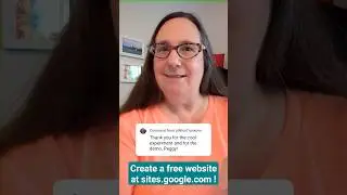 Create and collaborate on a free website with Google Sites! 