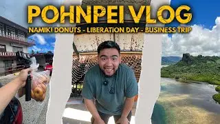 Pohnpei Vlog 2 || Namiki Donuts x Liberation Day x Business Trip