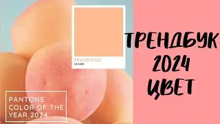 Трендбук 2024. Часть 1. Цвет года. Peach Fuzz.