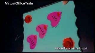 How to Make Father's Day Card By Hamna Ansari - #craftidea