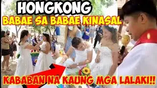 SAME SEX MARRIAGE IN HONGKONG ALLOWED 😳ISANG BABAE NAG PAKASAL SA KAPWA BABAE