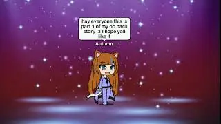 First episode of my main oc Autumn back story [ warning blood and violence]