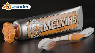 How to Make a Toothpaste Tube in Blender (Tutorial)