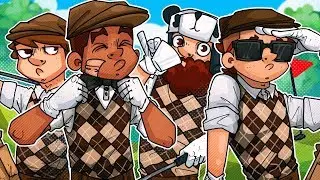 A GENTLEMEN'S GAME OF MINI GOLF!