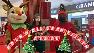 Rudolph and Delila speaking Trinidadian (at the mall)