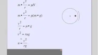Physics Circular Motion #11 Turn Table