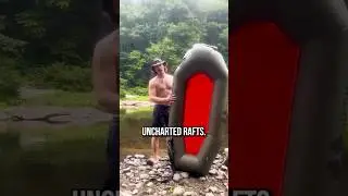 We floated 5.5 miles in a 3LB raft - Uncharted Rapid Raft