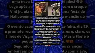 VIRGÍNIA FONSECA PREPARA FESTA DE HALLOWEEN NA MANSÃO DE VINI JR