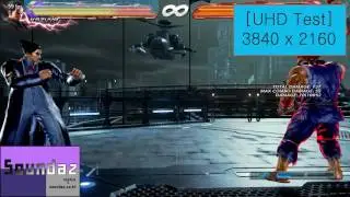 Tekken 7 PC. Geforce GTX1060 6GB Benchmark. (철권7 PC판. 지포스 GTX1060 6GB 벤치마크.)