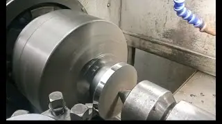 Центровочная шайба #Токарныйстанокфт11ф1