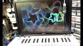 Feather RP2040 PicoDVI videosynth