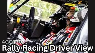 Rally Racing: Driver View