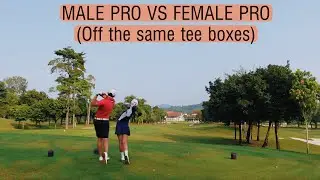 Matchplay: Female vs Male Pro (Off the Same Tees)