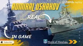 ADMIRAL USHAKOV World of WARSHIPS - THE STRONGEST BATTLESHIP 
