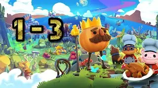 Level 1-3 | Overcooked Gameplay [2 Player]