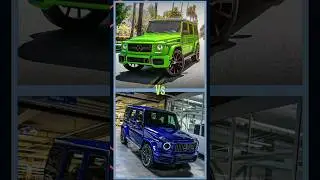 Pick One Kick One  || Mercedes G Wagon Colours #ytshorts #choose #challenge #shorts