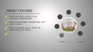 Flower Flow Preset (Showcase Tool) (After Effects Template)