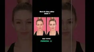 Persona app 😍 Best photo/video editor 
