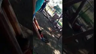 Rodrigo brincando com o primo Azaf 25-05-2019