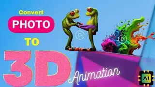 3D ভিডিও তৈরি শেখুন  Leiapix AI দিয়ে । How To Use Leiapix Converter | Easy Tutorial