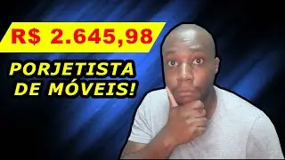 Ganhe dinheiro como projetista de moveis planejados!