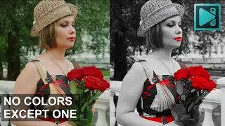 Remove all colors except one from video - VSDC tutorial (free)