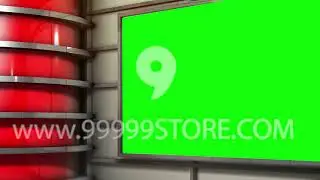 Virtual Set Green Screen 4K - Elite Presentation
