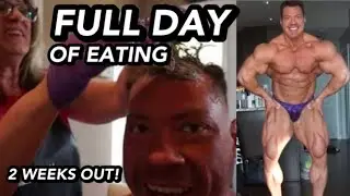 DAY IN THE LIFE + FULL DAY OF EATING | 2 WEEKS OUT IFBB TORONTO PRO