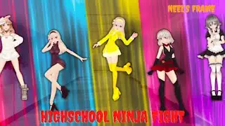 High school ninja fight story mode  Alice vs Maya hardest AI