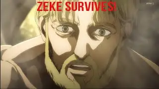 Zeke Survives and Gets Restored By Ymir! - Attack on Titan Season 4 Part 2