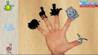 🐵 Animals Finger Family 🐶 Nursery Rhymes & Songs for Kids 🦄