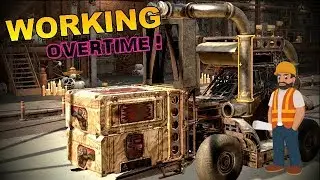 Starting my 9 to 5 shift FORKLIFT DRIVER - crossout console