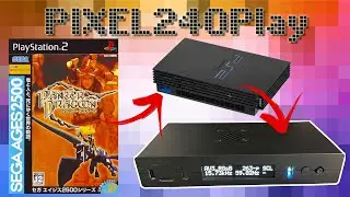 PANZER DRAGOON PS2 GAMEPLAY CAPTURADO NO OSSC PRO - Pixel240Play 042
