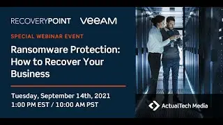 Ransomware Protection: How to Recover Your Business with Veeam & Recovery point