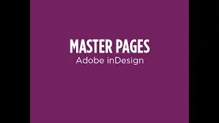 Master Pages for a Fiction Short Story