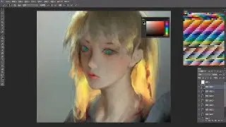 Ruan Jia : How to Paint a Girl - Live Digital Painting