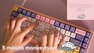 Gateron Pro Yellows on KBD67 Lite R2 (Pink) ASMR